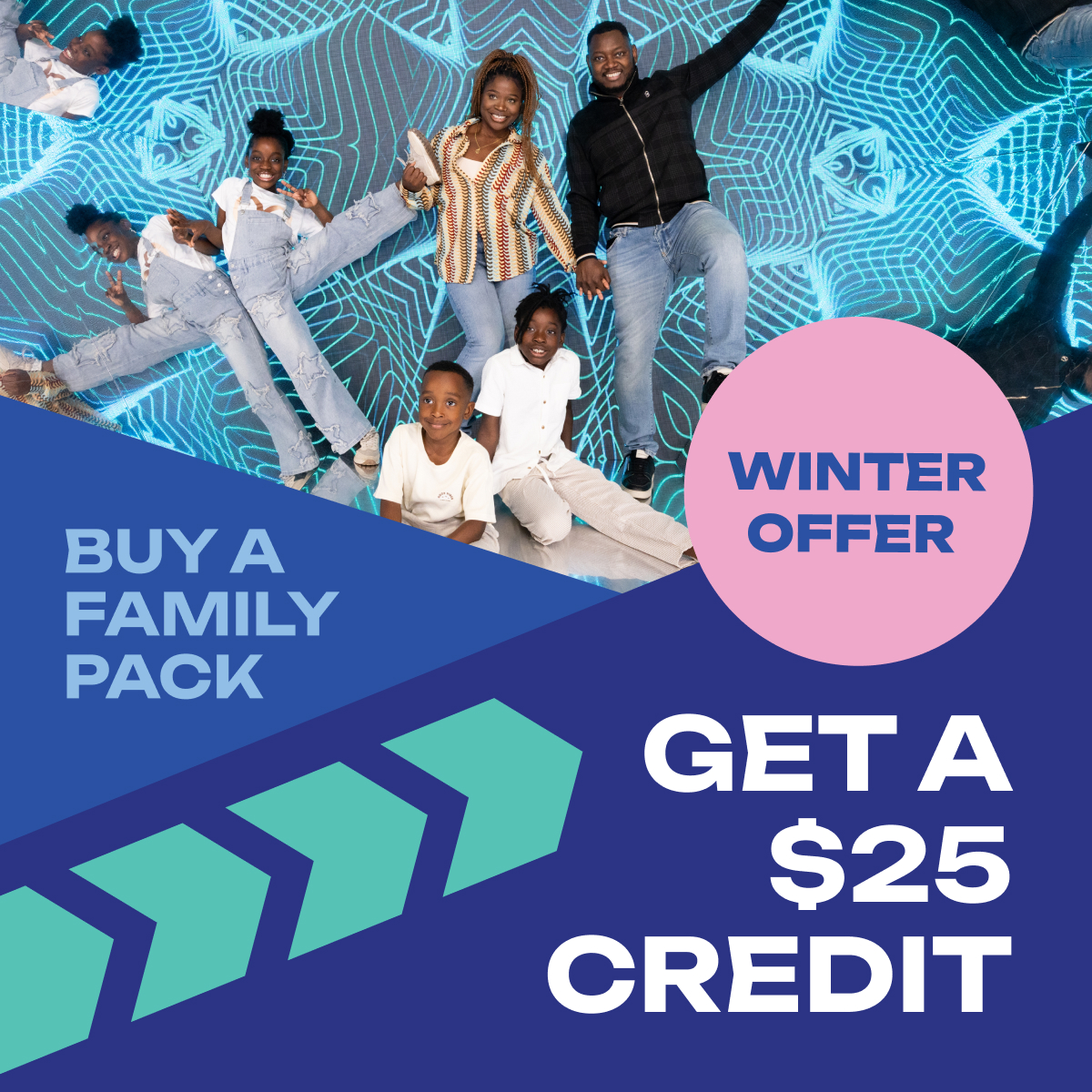 Winter Offer: Get a $25 Credit